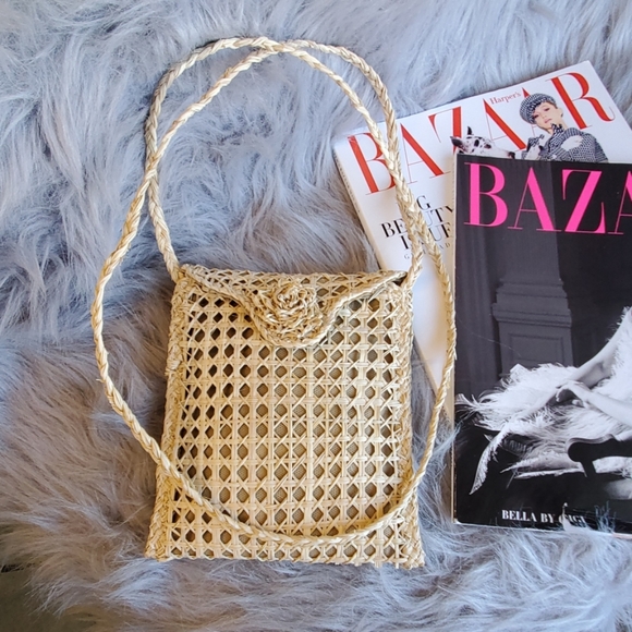 Iraca palm crossbody new bag sustainable artisanal - Picture 8 of 8